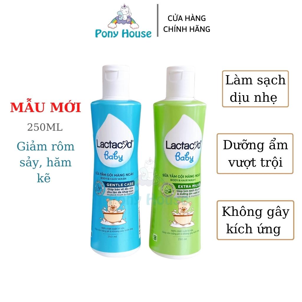 Sữa Tắm Gội Lactacyd 250ml An Toàn Cho Bé Từ Sơ Sinh Mẫu Mới Chính Hãng Date 2024