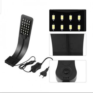 Đèn LED Bể Cá Siêu Mỏng (23cm) Đen