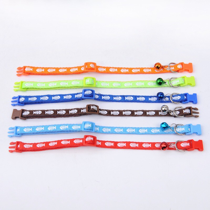 Vòng cổ họa tiết dành cho chó mèo con  - 1 chiếc