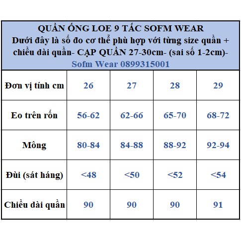 Quần Jean Nữ Ống Loe Lửng 9 Tấc (Trắng, Đen)