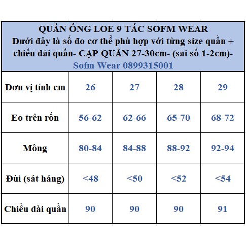 Quần Jean Nữ Ống Loe Lửng 9 Tấc (Trắng, Đen)