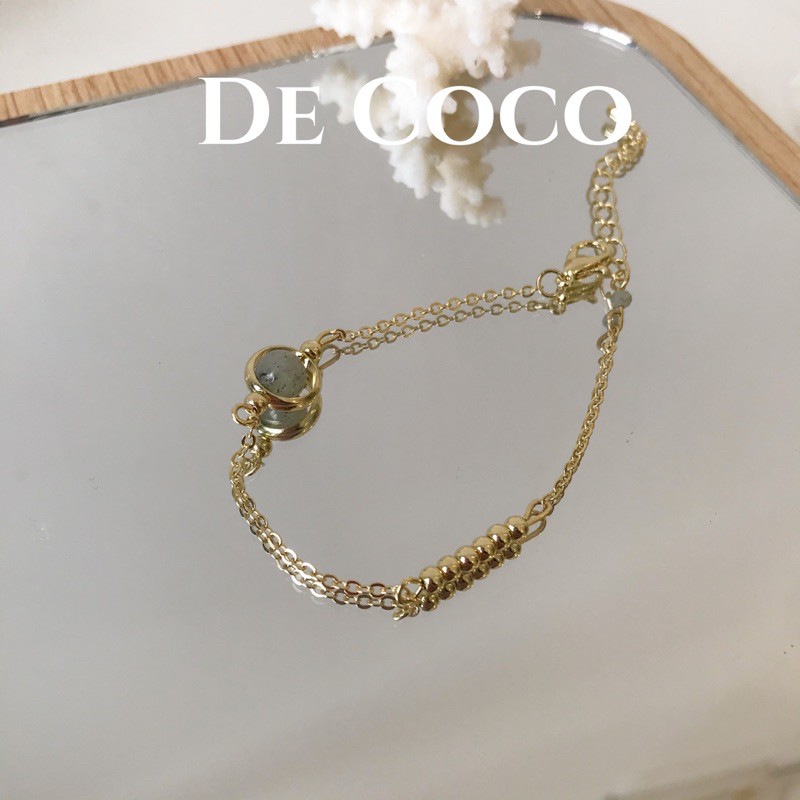 [Mã FAMAYFA giảm 10K đơn 50K] Vòng tay nữ sao Thiên Vương Uranus decoco.accessories | BigBuy360 - bigbuy360.vn