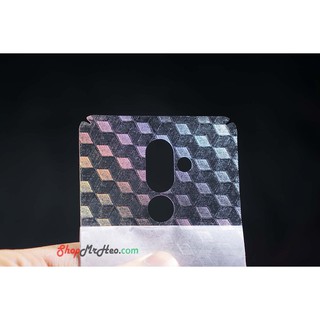 Bộ 3 Skin Dán Lưng Vân 3D Nokia 7 Plus 2018
