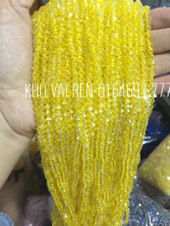 Hạt pha lê cườm 4mm