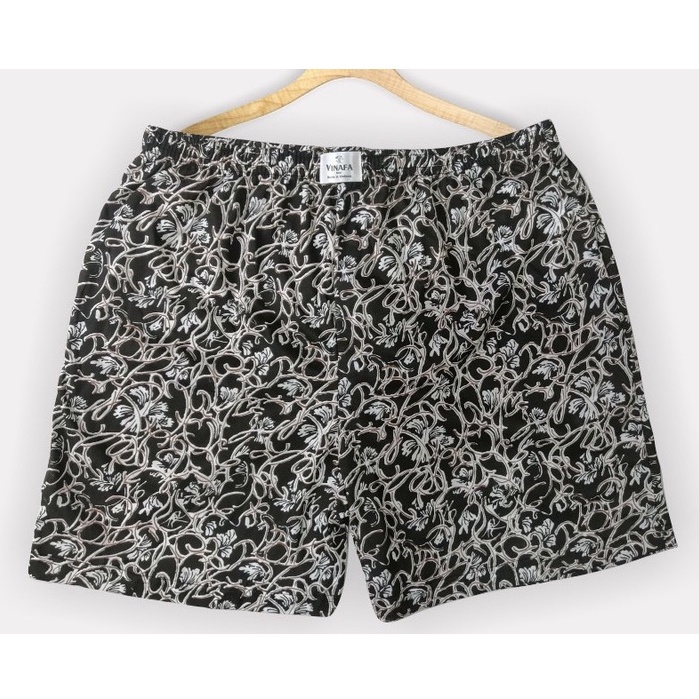 Quần Đùi Nam Thun Cotton Mát Mặc Nhà - Quần Đùi Mặc Ngủ Nam Chất Cotton Mát Chun Co Dãn Thoải Mái Hoa Văn Sành Điệu