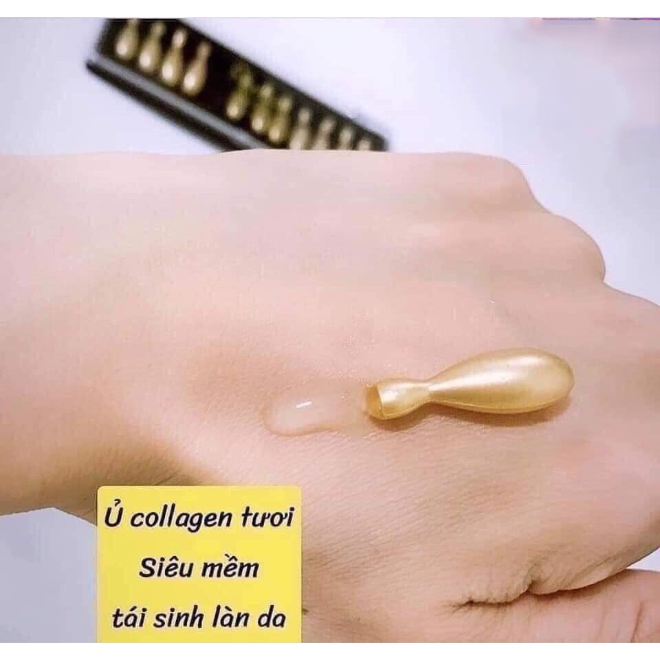 Vỉ 12 viên collagen tươi Hàn Quốc dưỡng da trắng hồng, căng bóng