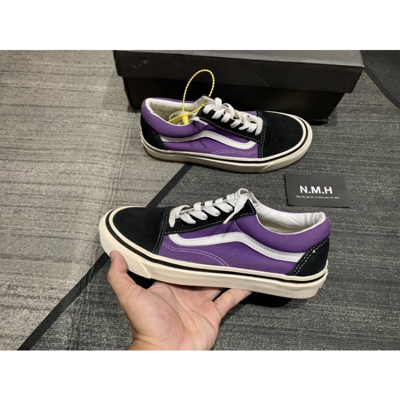 Vans Old Skool Tím Đen