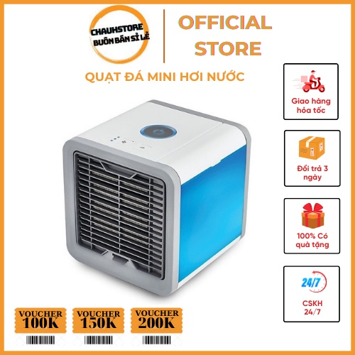{Giá Siêu Sốc} Quạt Đá Điều Hòa Hơi Nước Mini Để Bàn - Quạt tạo ẩm làm mát không khí