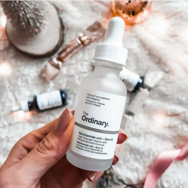 Serum The Ordinary niacinamide 10 + zinc 1 tinh chất giảm mụn thu nhỏ lỗ chân lông làm đều màu da 30ml | BigBuy360 - bigbuy360.vn