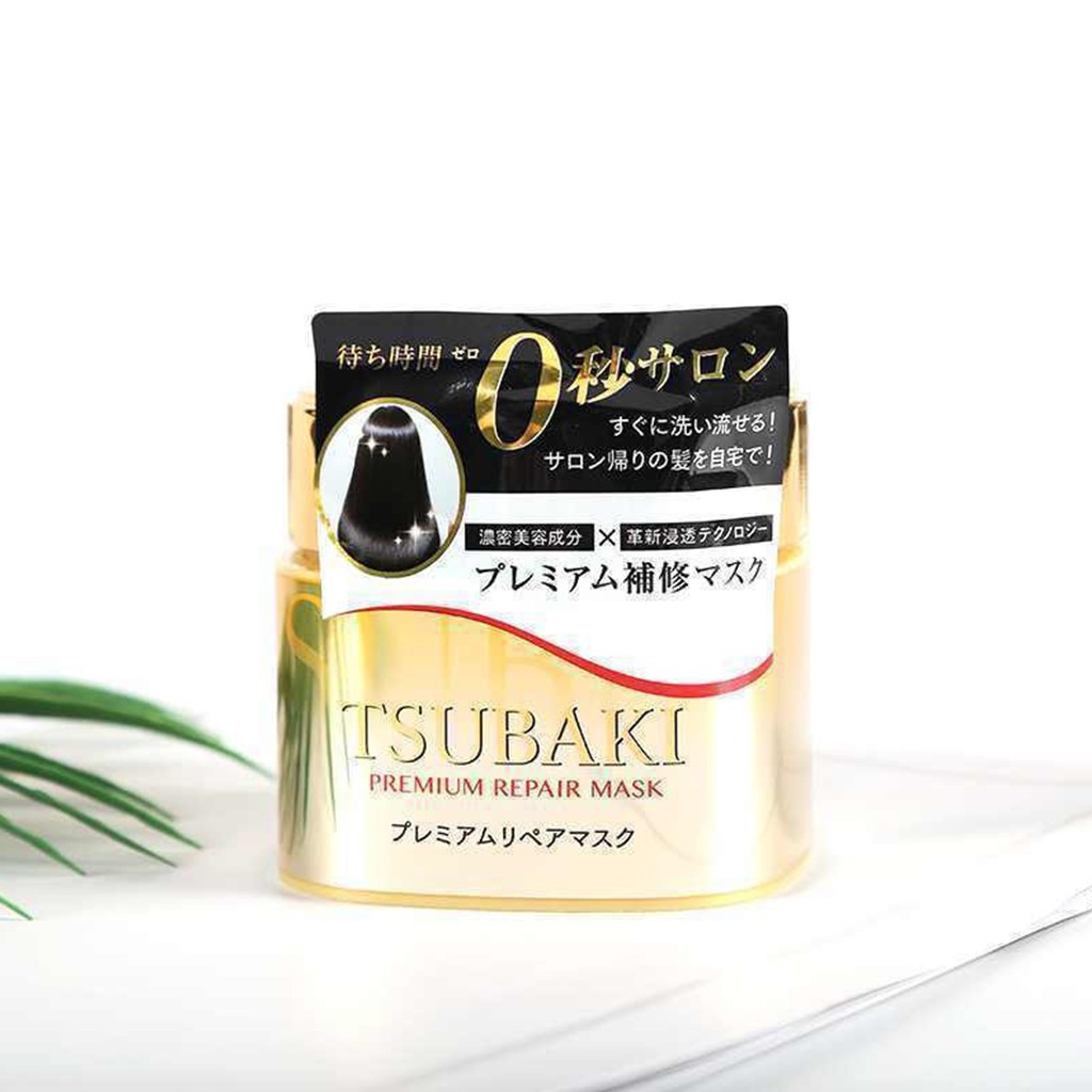 Ủ Tóc Cao Cấp Phục Hồi Hư Tổn Tsubaki Premium Repair Mask 180gr