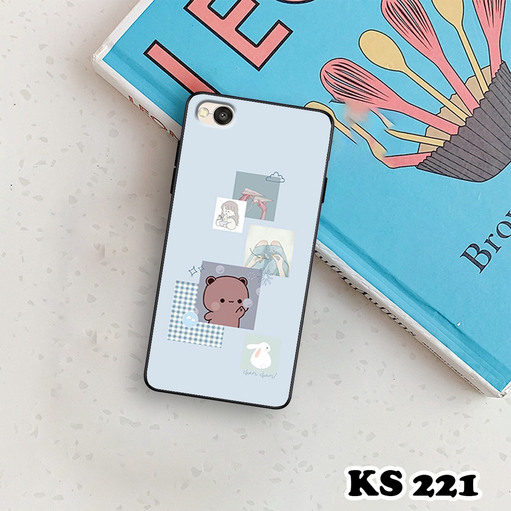 Ốp lưng Xiaomi Redmi 4 - Redmi 4A - Redmi 4X - Ốp in hình thỏ con dễ thương - Lưng nhám Viền  TPU cao cấp