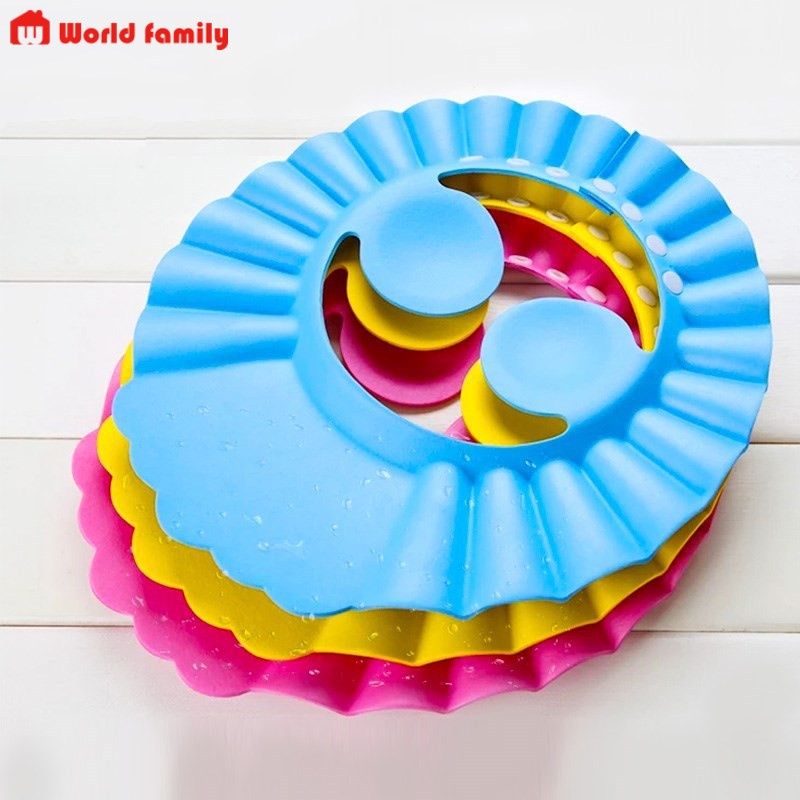 Mũ Gội Đầu Cho Bé Mũ Tắm Chắn Nước Trẻ Em Có Thể Điều Chỉnh