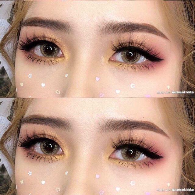 Kính áp tròng - pony brown lens