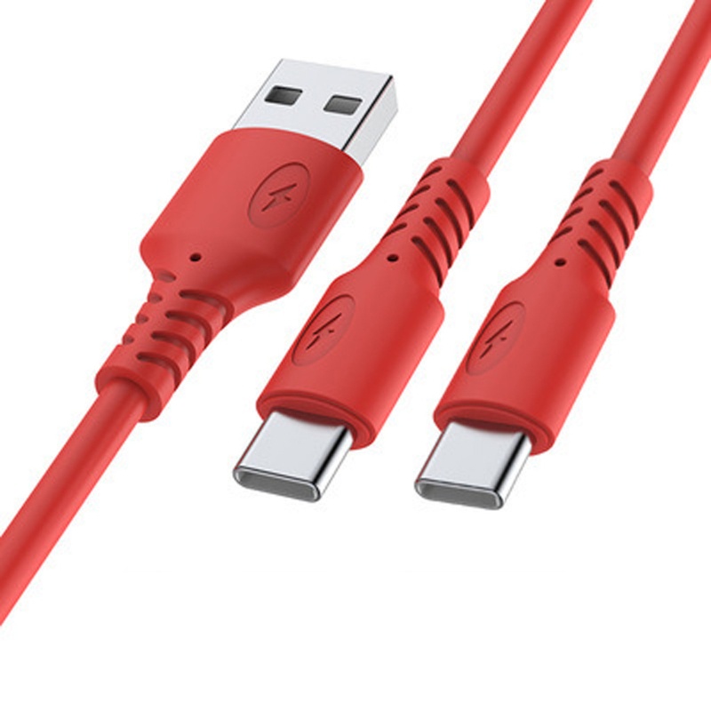 Cáp SạC HìNh Chữ Y 2m ChuẩN USB Và Type C Cho ĐiệN ThoạI