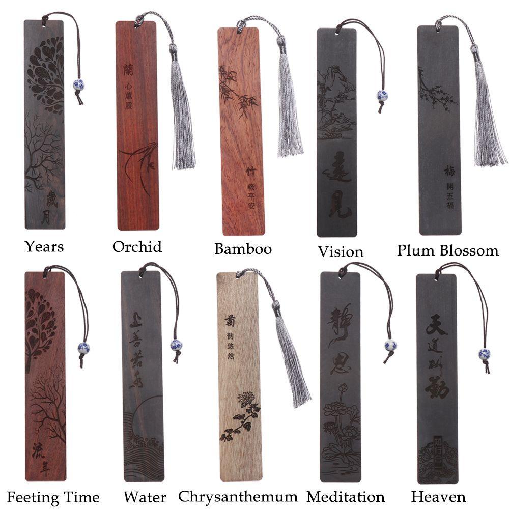 PISTA Bookmark Phong Cách Trung Hoa Cổ Điển