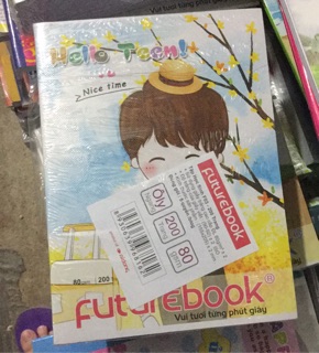 Vở 200 trang futurebook
