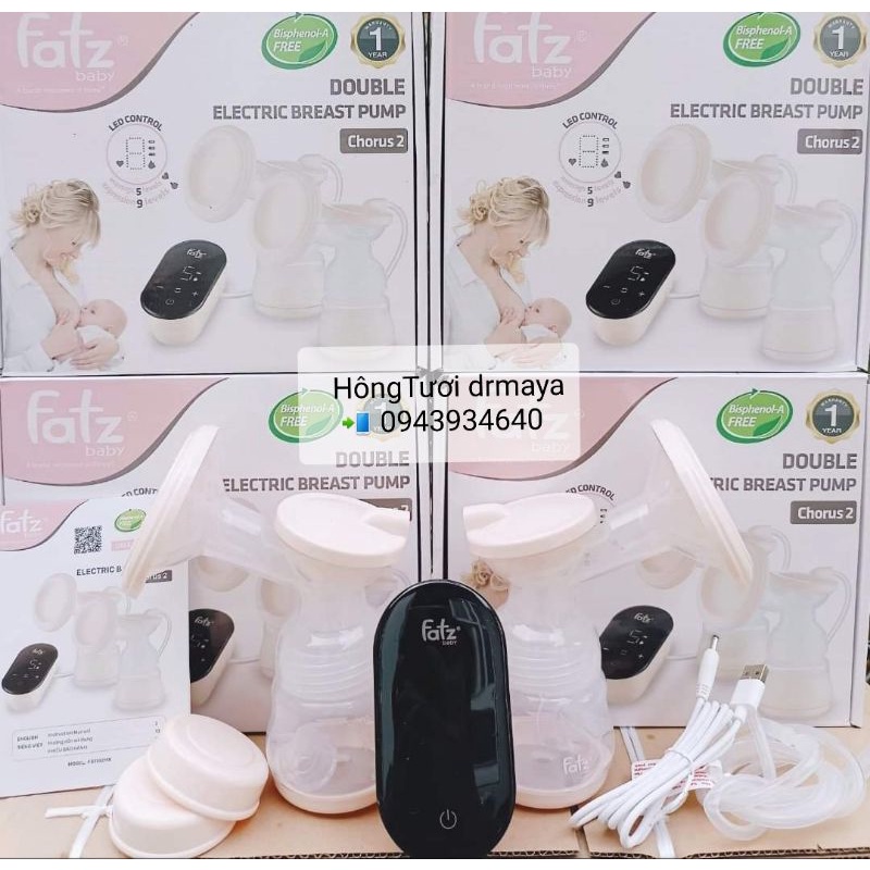 Máy hút sữa Fatz baby DOUBLE Chorus 2
