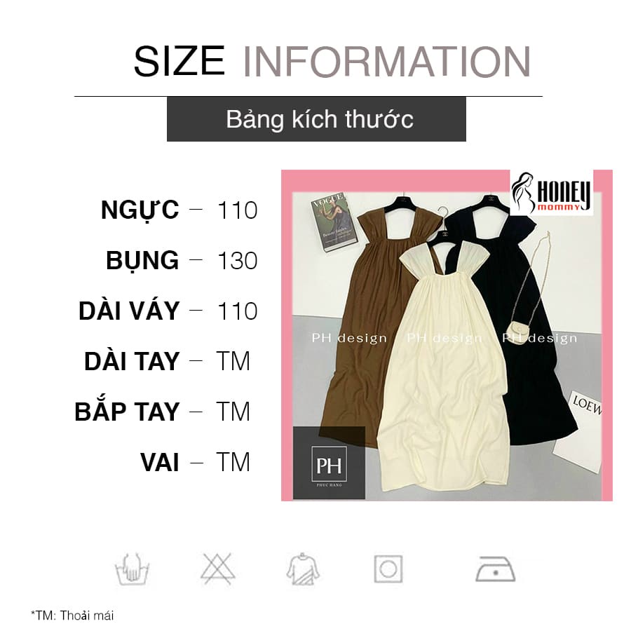 Đầm Bầu Váy Bầu Mùa Hè Sát Nách Tay Hến Dáng Dài Đi Biển Mặc Ở Nhà Xinh Xắn HD2703 Honey Mommy HD1607 Honey Mommy