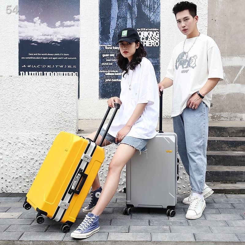 （Hộp kéo）Thương hiệu khung nhôm kinh doanh bánh xe phổ thông hành lý nữ khóa mật khẩu nam công suất lớn du lịch túi xu h