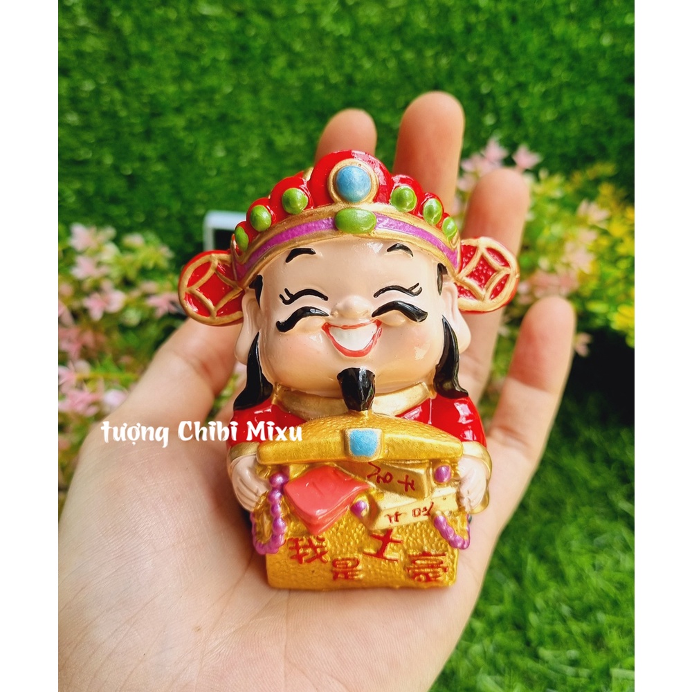 Tượng chibi Thần Tài may mắn 7cm