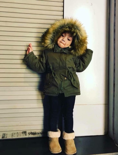 Áo parka bé