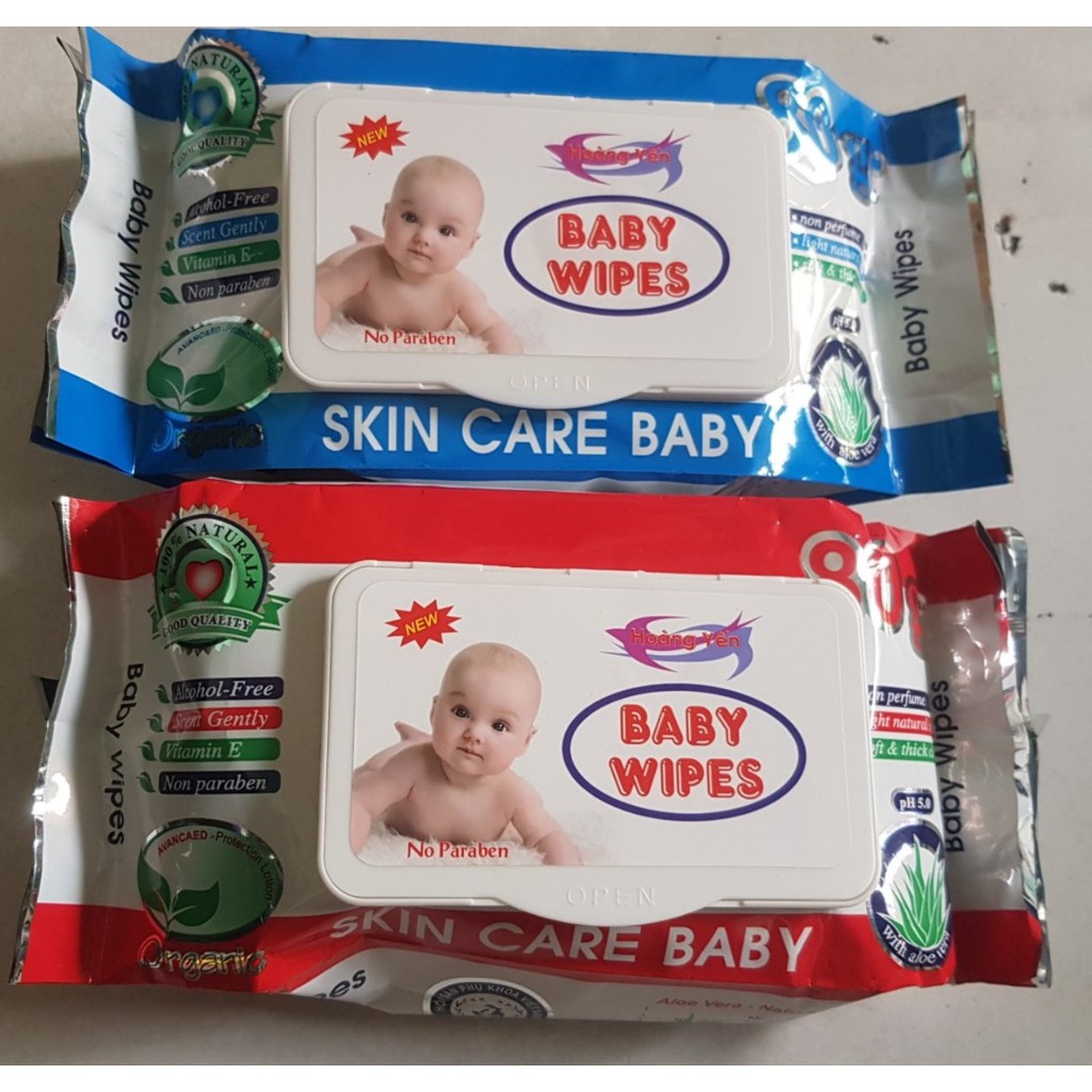  Giấy ướt baby 80 g date 2021 Wipe không mùi