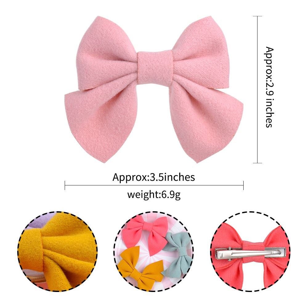 Bộ 2 kẹp tóc nơ KIDSBOWS xinh xắn dành cho bé 143