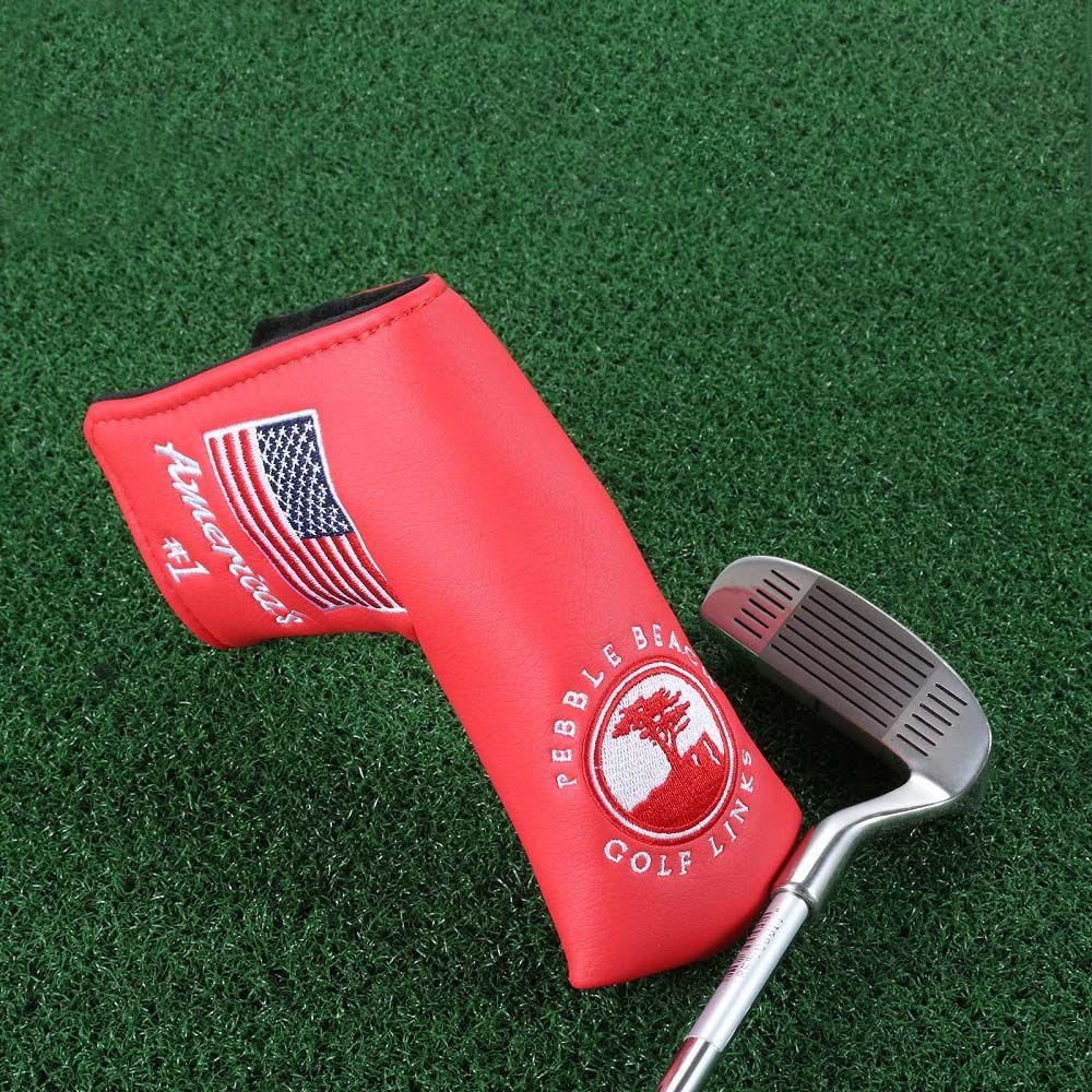 MMULCK Bọc đầu gậy golf hoạt hình chữ thêu chống thấm nước bụi bặm