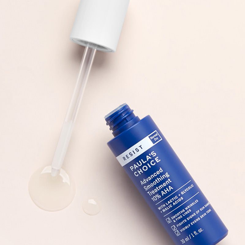 Lotion Tẩy Da Chết Giúp Làm Sáng và Căng Bóng Da Paula Choice Advanced Smoothing Treatment 10% AHA 30ml