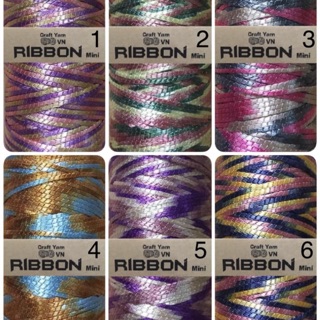 Sợi dệt ribbon loang 26k cuộn