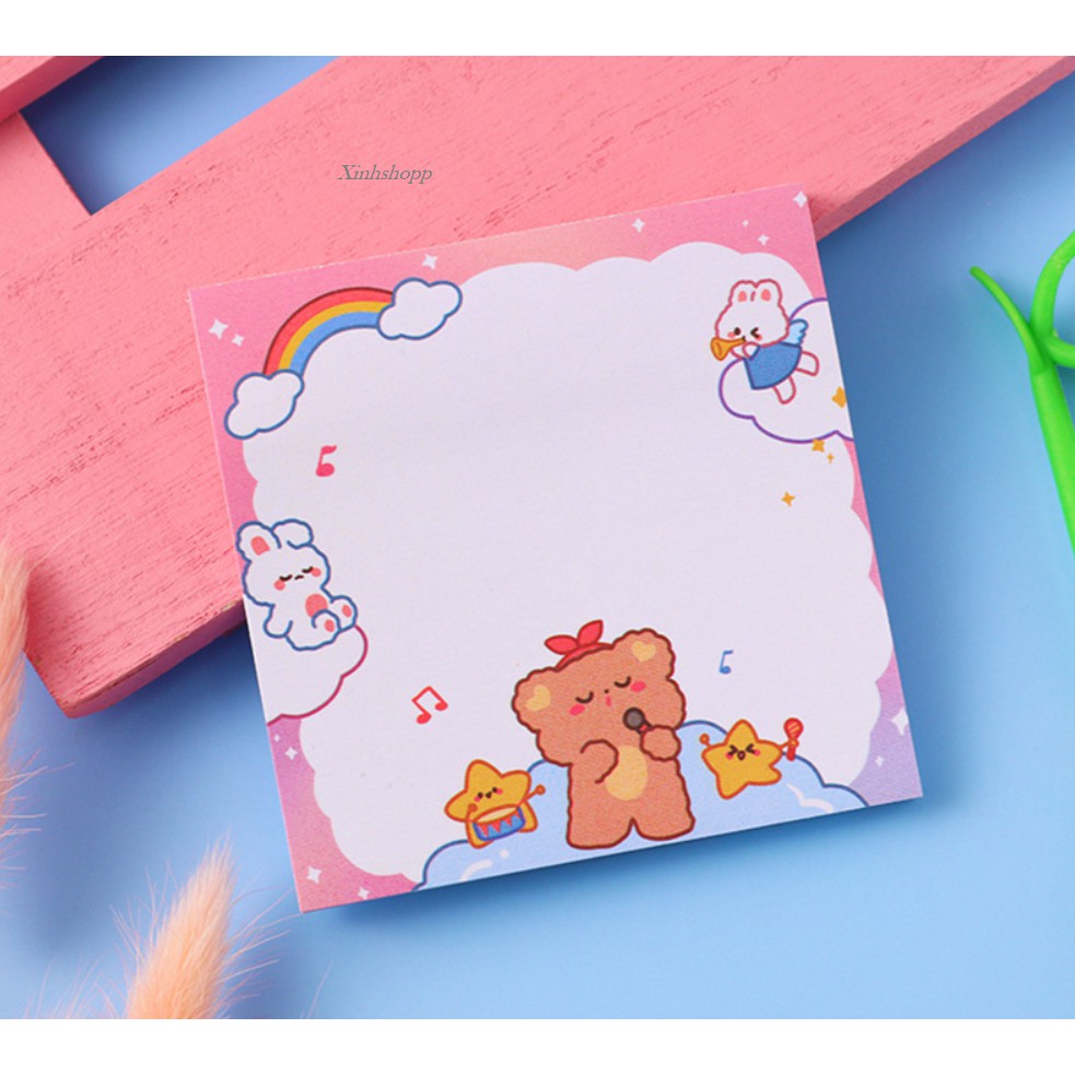 Tập Giấy Nhớ Sunshine Bear 80 Sheet