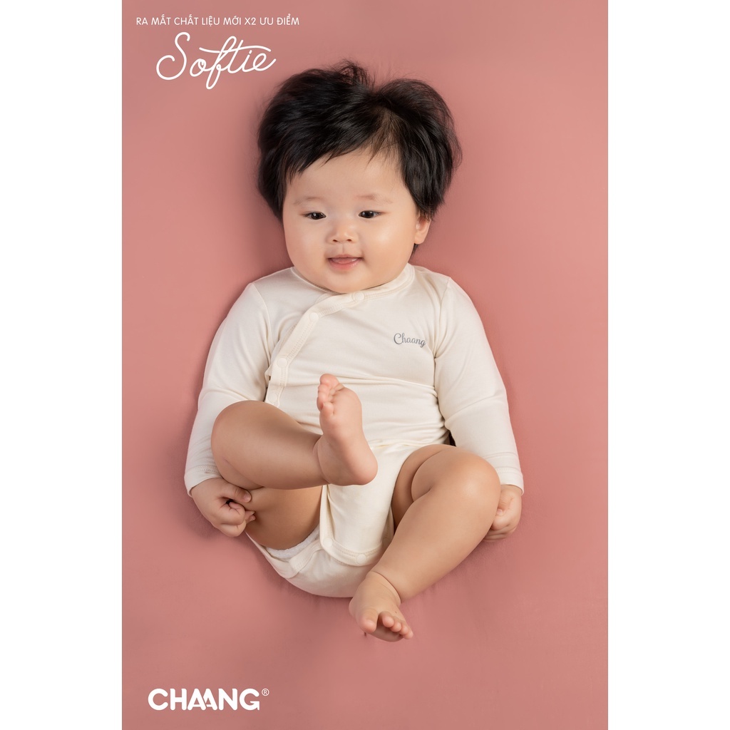 Combo 2 BỘ liền chip Chaang bé sơ sinh