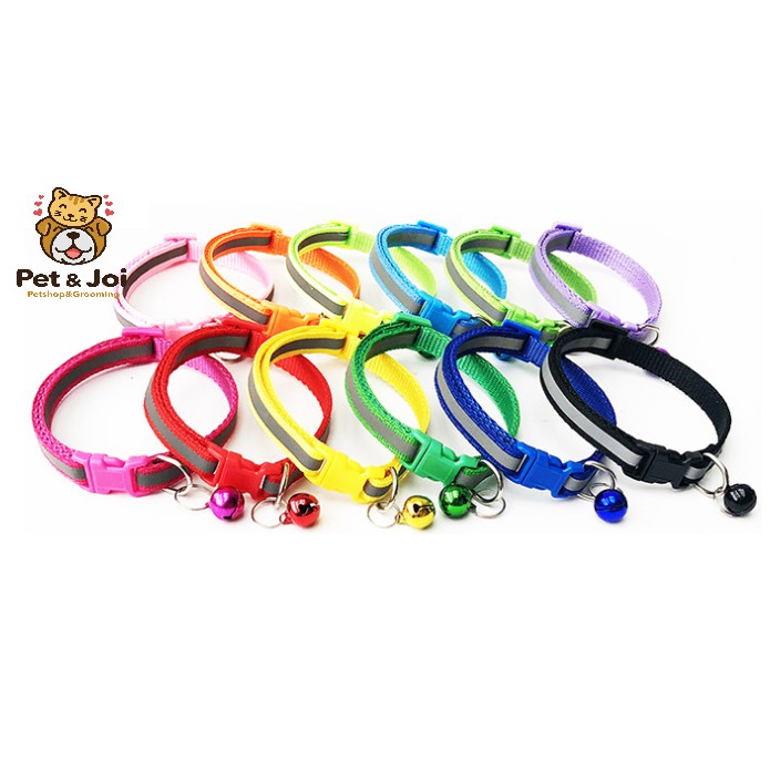 Vòng cổ phản quang siêu kute 1.0cm cho chó mèo