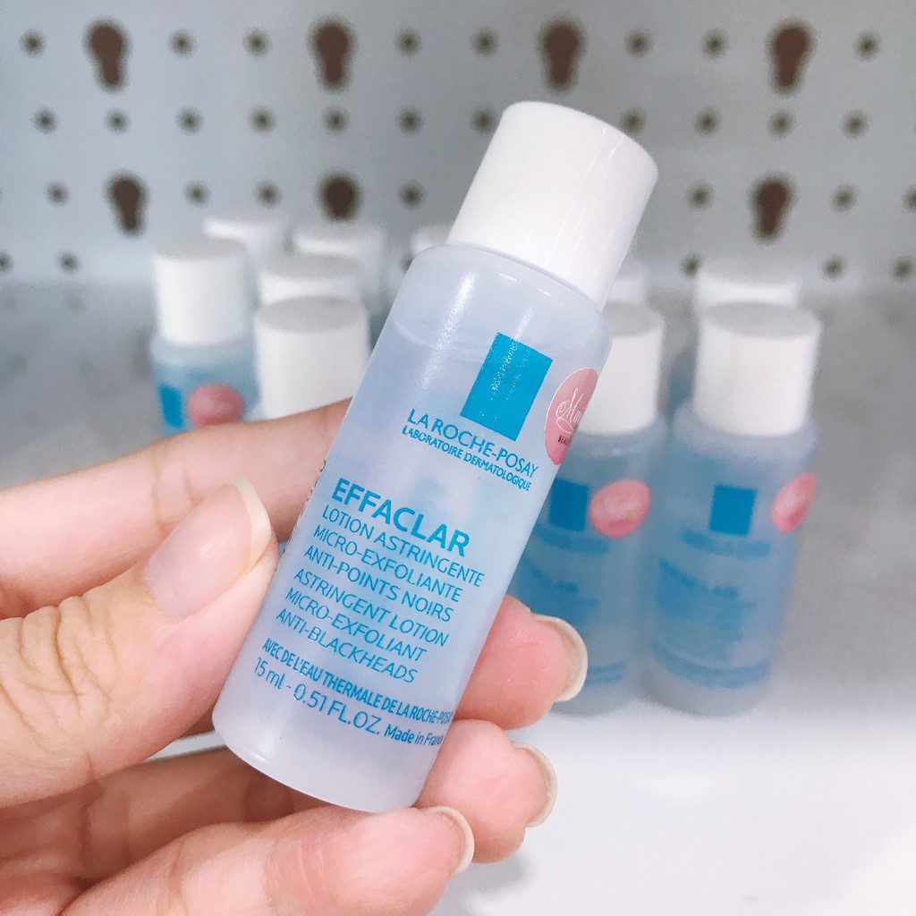 Nước Hoa Hồng La Roche Posay Effaclar Toner Cho Da Dầu Mụn, Nhạy Cảm 15ml