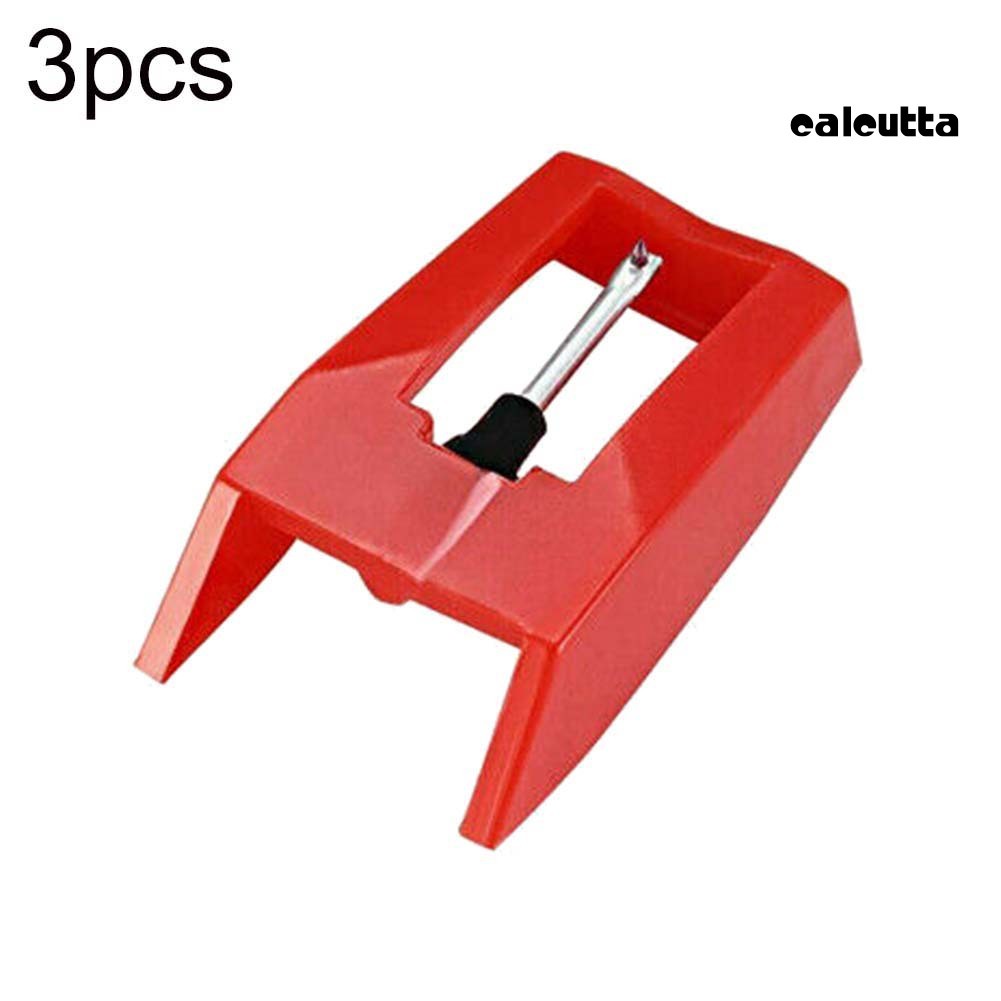 【Ready stock】3Pcs Vinyl Record Player Stylus Needle Replacement for LP Turntable Phonograph