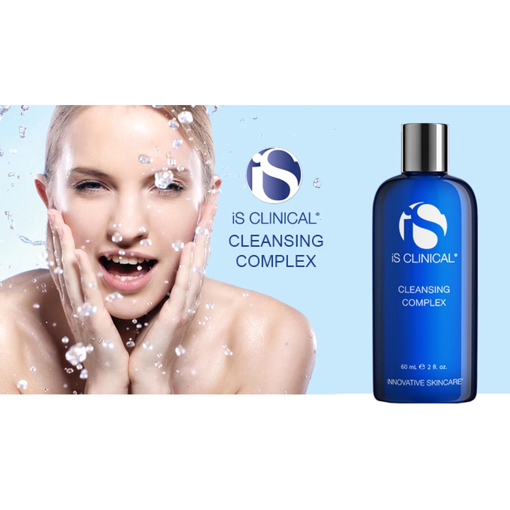 Sữa Rửa Mặt Giảm Mụn và sáng da IS Clinical Cleansing Complex