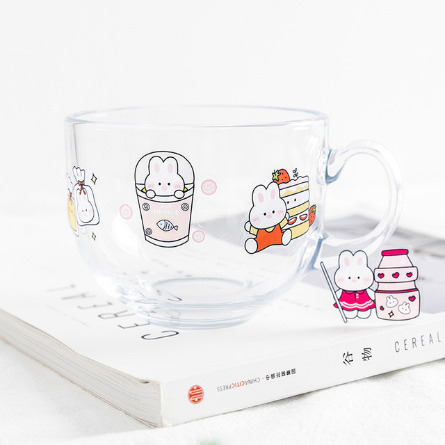 Set 40 Miếng Dán Hoạt Hình Thỏ Dễ Thương