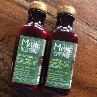  Xả gội Maui Moisture Hemp seed oil cho tóc khô rối 384ml