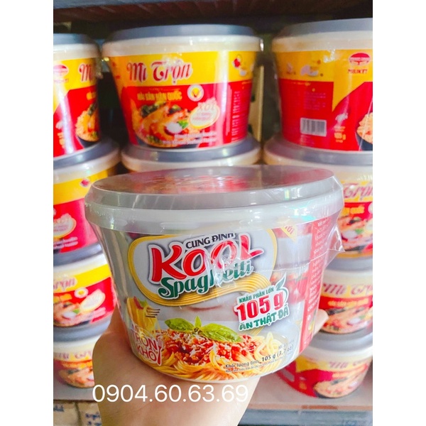 Mì Tô Trộn HẢI SẢN HÀN QUỐC 105g MILIKET