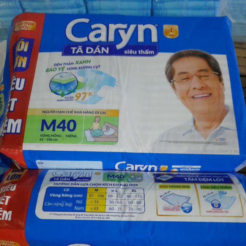 Tã Dán Người Lớn Caryn M40