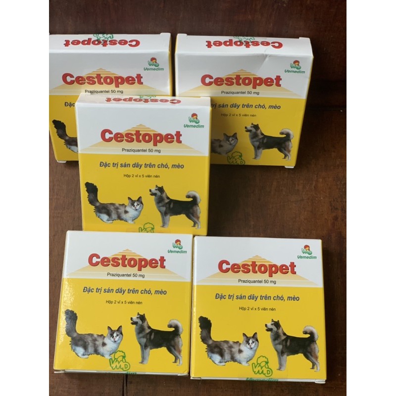 Cestopet - Đặc trị sán dây cho chó, mèo