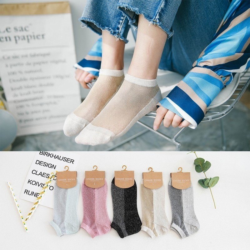 Vớ ngang mắt cá chân thời trang dành cho nữ