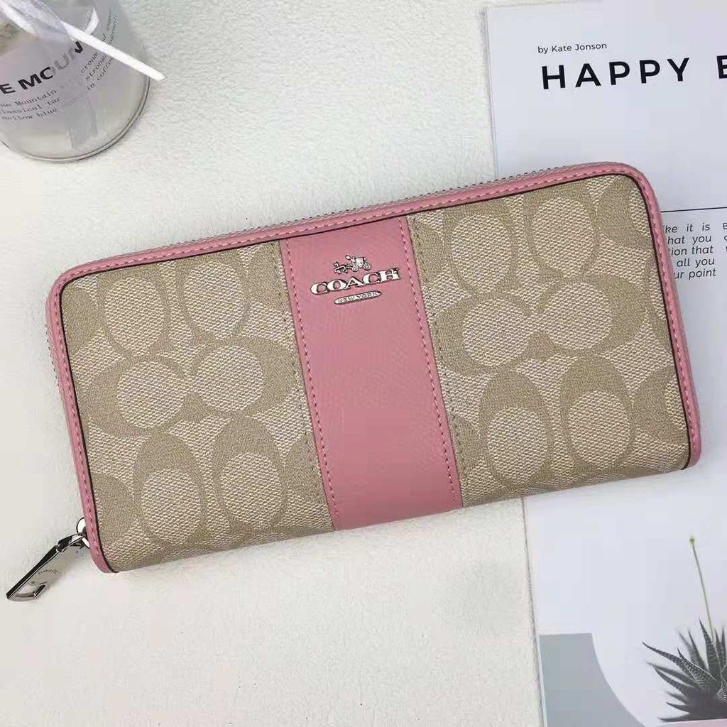 COACH ví dài nữ,ví nữ cầm tay da thật nhập khẩu / 52859 Ví Nữ Mini Cầm Tay