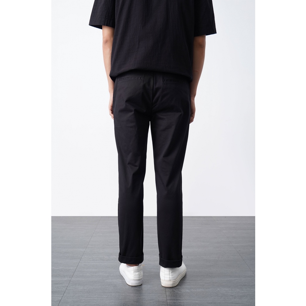 QUẦN KAKI NAM form slim crop nhiều màu có độ co giãn nhẹ - 10F21PCA002C | LA STORE MENSWEAR