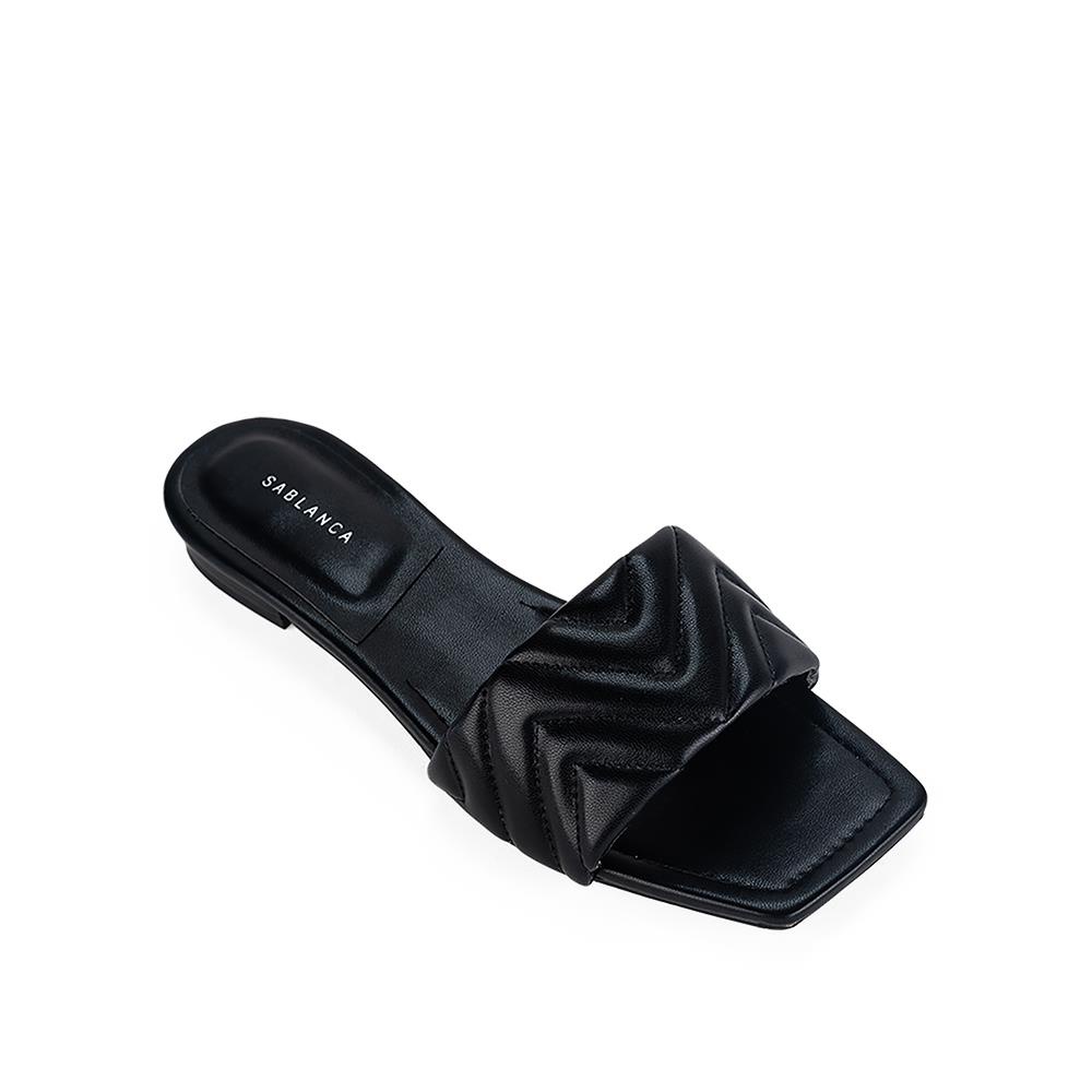 Dép xẹp quai nang họa tiết lượn sóng SABLANCA DX0057