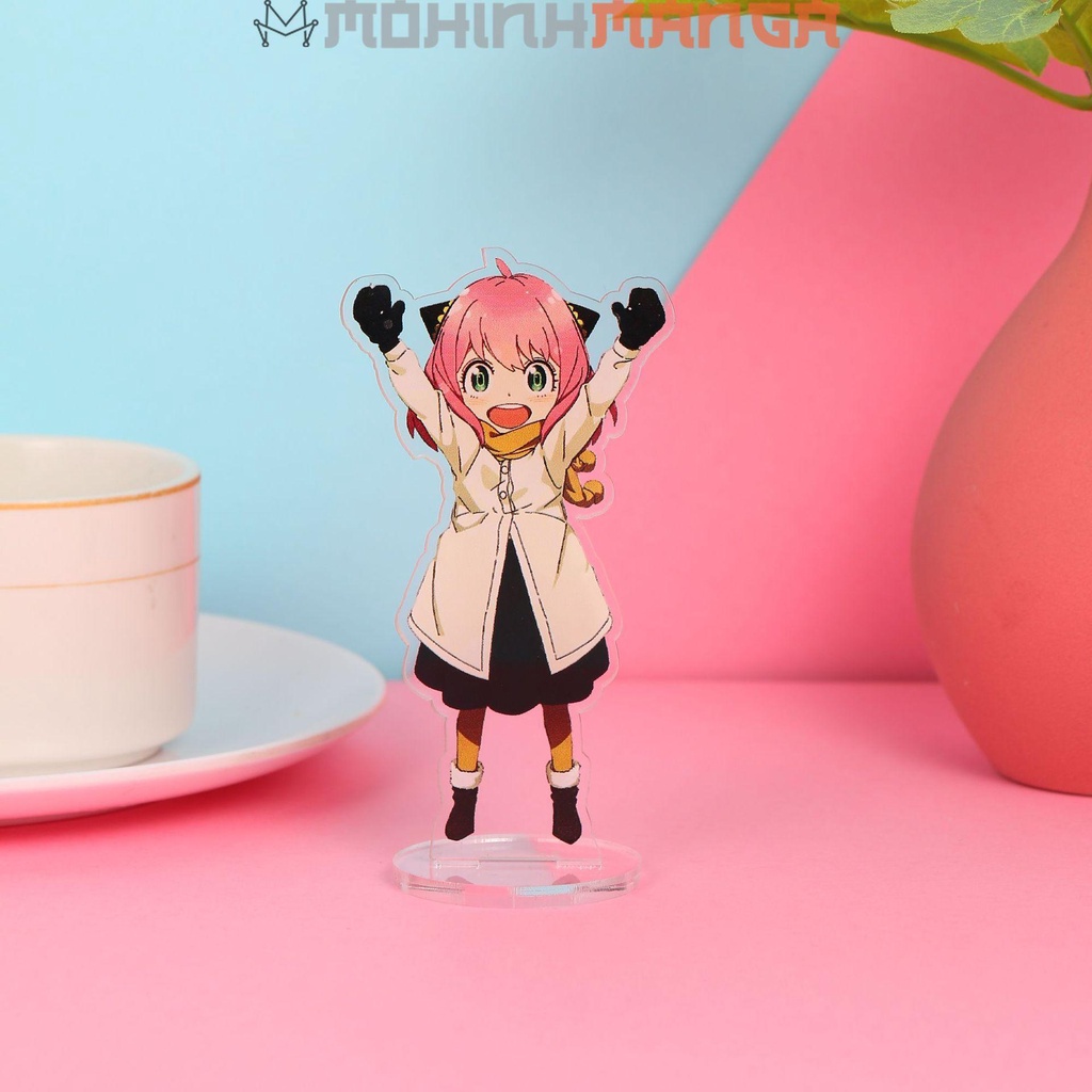 Mô hình standee tượng nhân vật Spy X Family Gia đình điệp viên Anya Loid Yor Forger Chimera