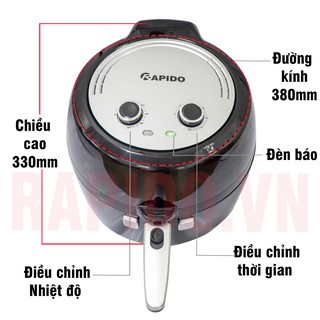 Nồi chiên không dầu Rapido RAF6.5M