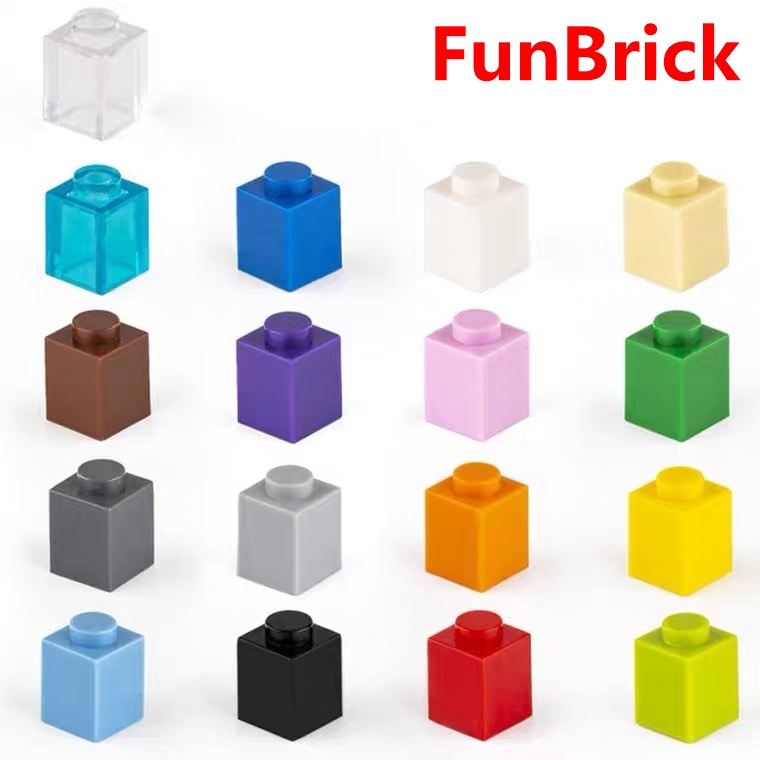 Bộ 50 Khối Lắp Ráp 1x1 3005 Nhiều Màu Sắc