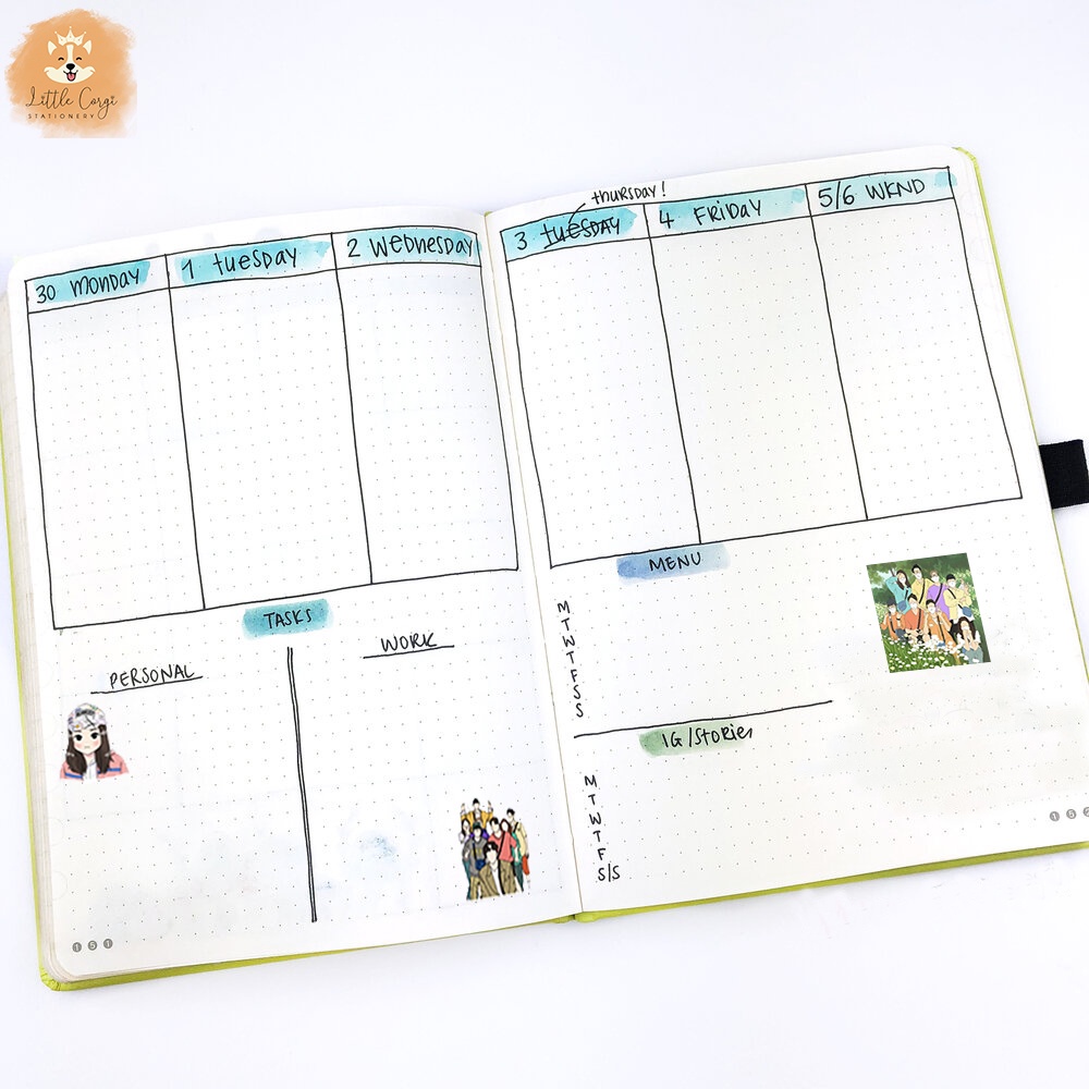Set 30 hình dán sticker Running Man Hàn Quốc Korean chibi hoạt hình dễ thương
