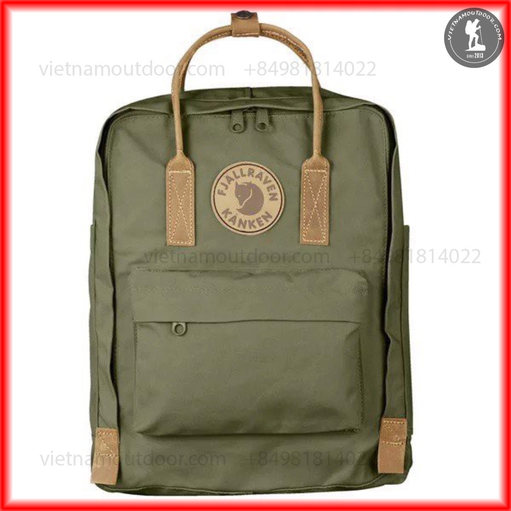 Balo Fjallraven Kanken No. 2 Dây Da - Balo laptop cao cấp⚡️ [ HÀNG XUẤT DƯ ]